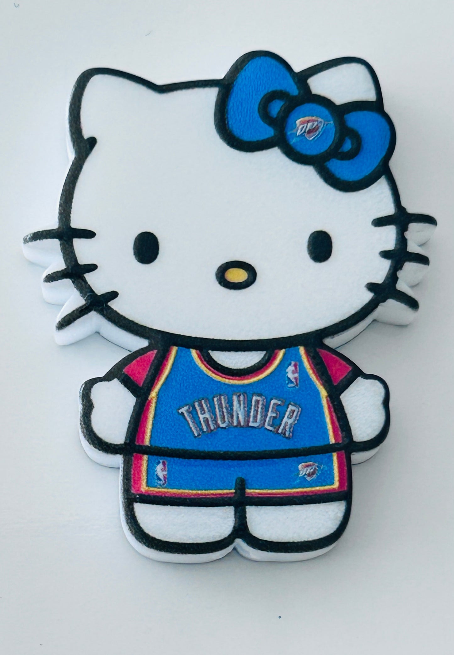 Basketball Kitty Acrylic Focal