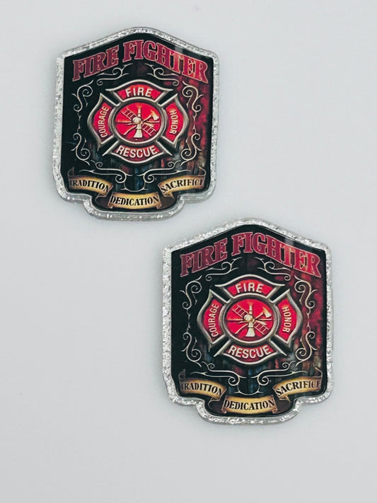 Fire Fighter Acrylic