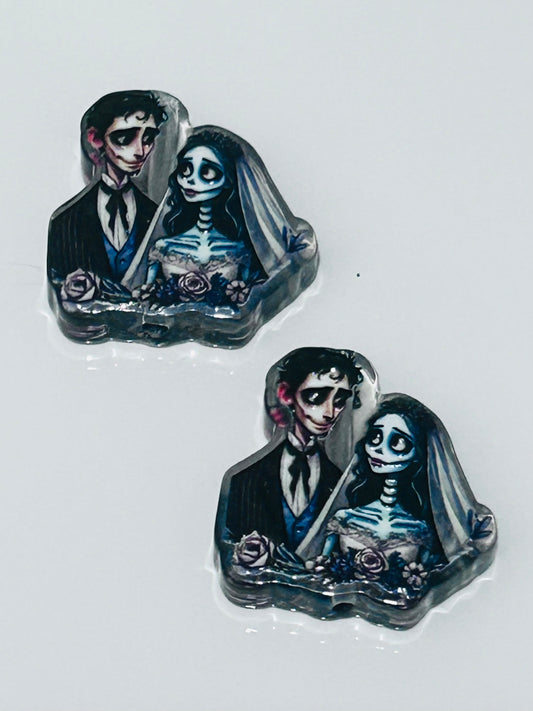 Corpse Bride Acrylic Focal/Bead (2ct)