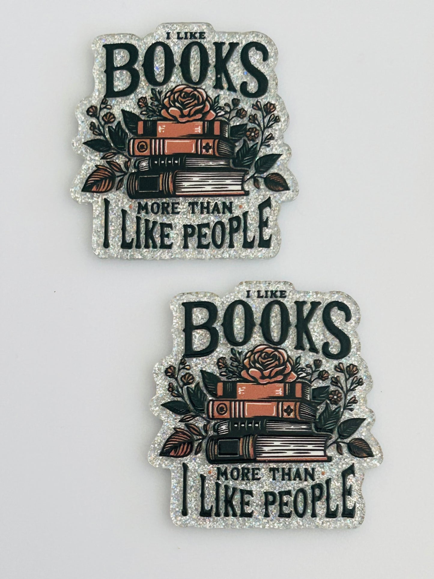 I Like Books More Than I Like People Acrylic