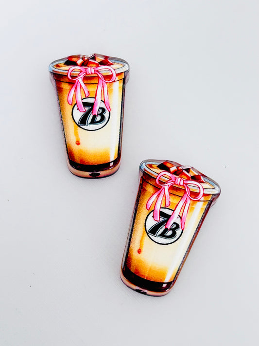 7- Brew Acrylic Focal/Bead (5ct)