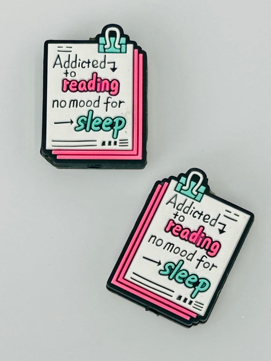 Addicted To Reading, No Mood For Sleep Focal