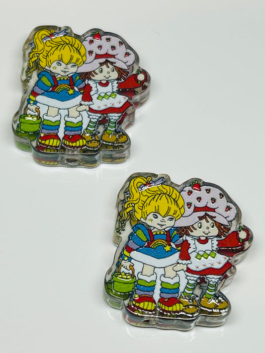80s Friends Acrylic Focal/Bead (5ct)