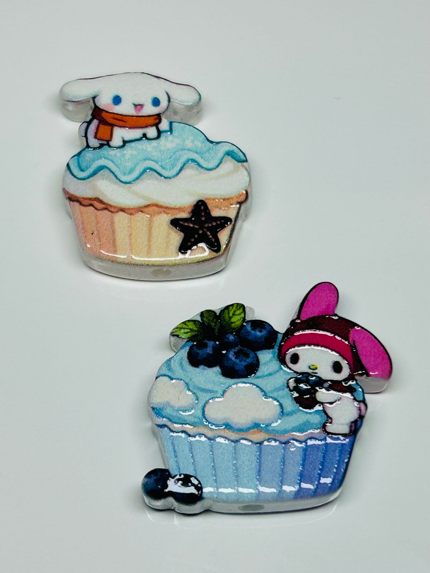 Cinna & Melo Acrylic Focal/Bead (2ct)