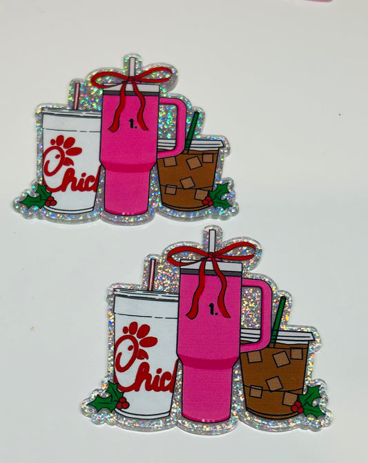 Chick-fil-A Acrylic Set (2ct)