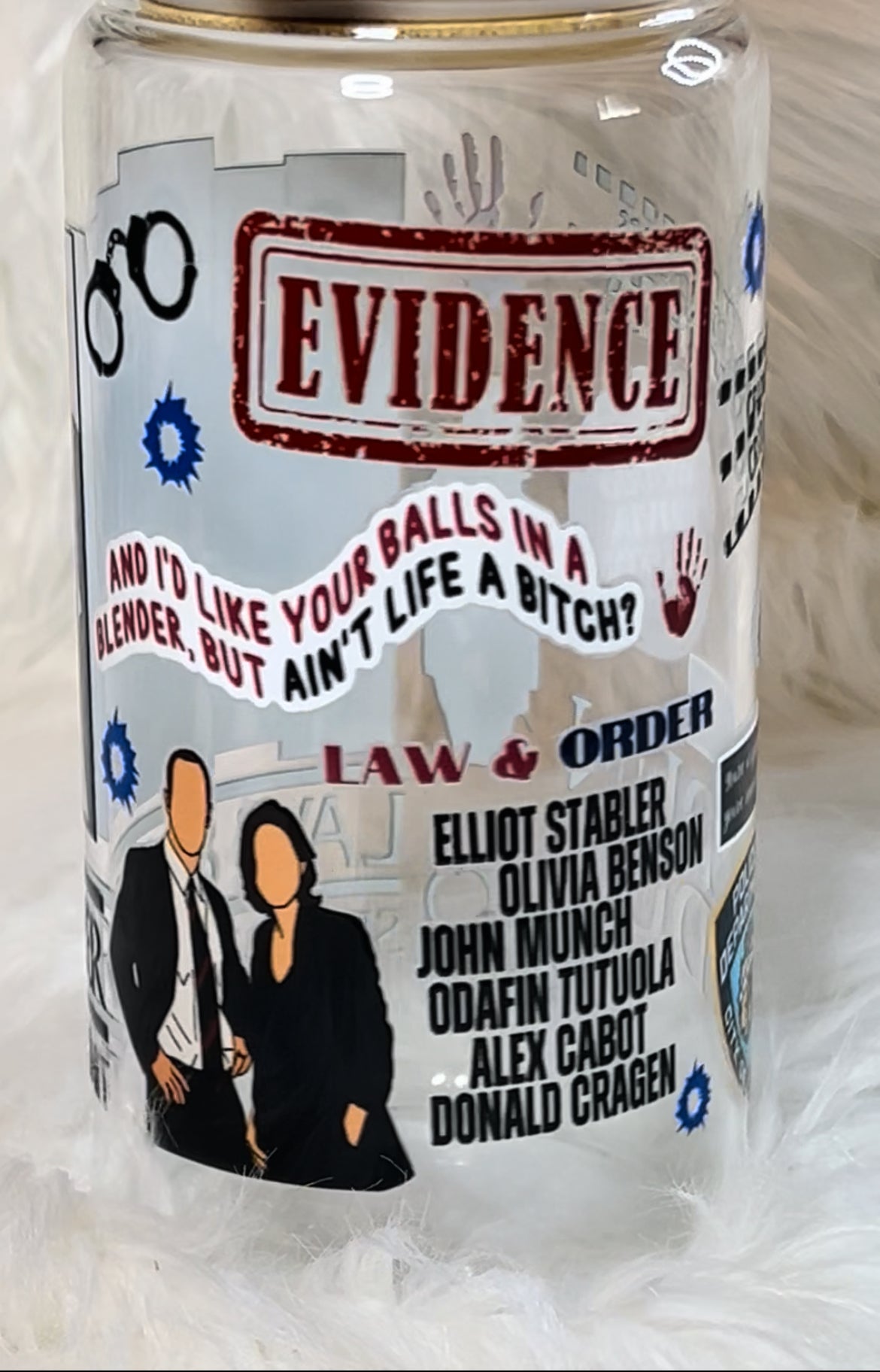 Law & Order Tumbler