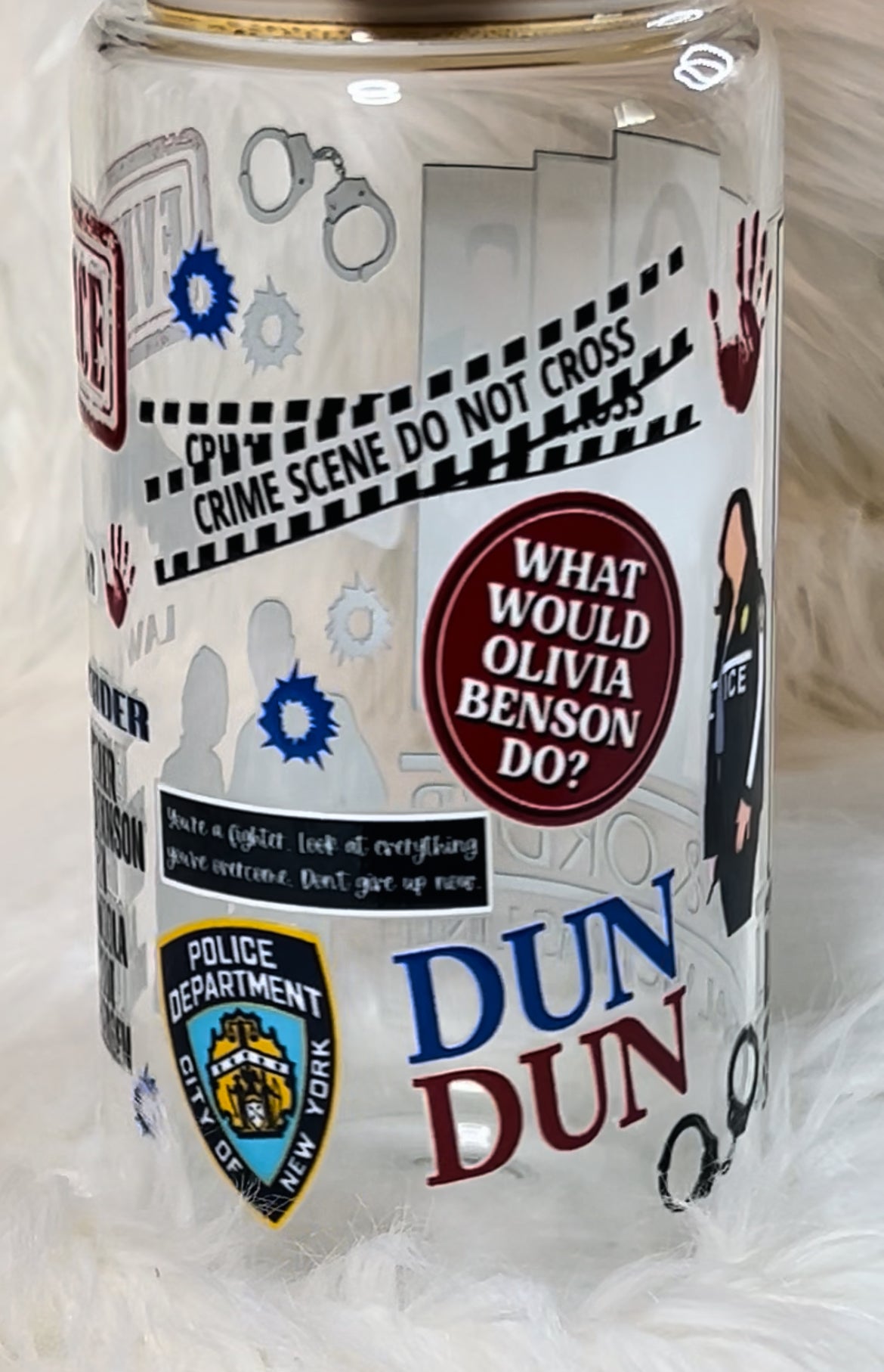Law & Order Tumbler