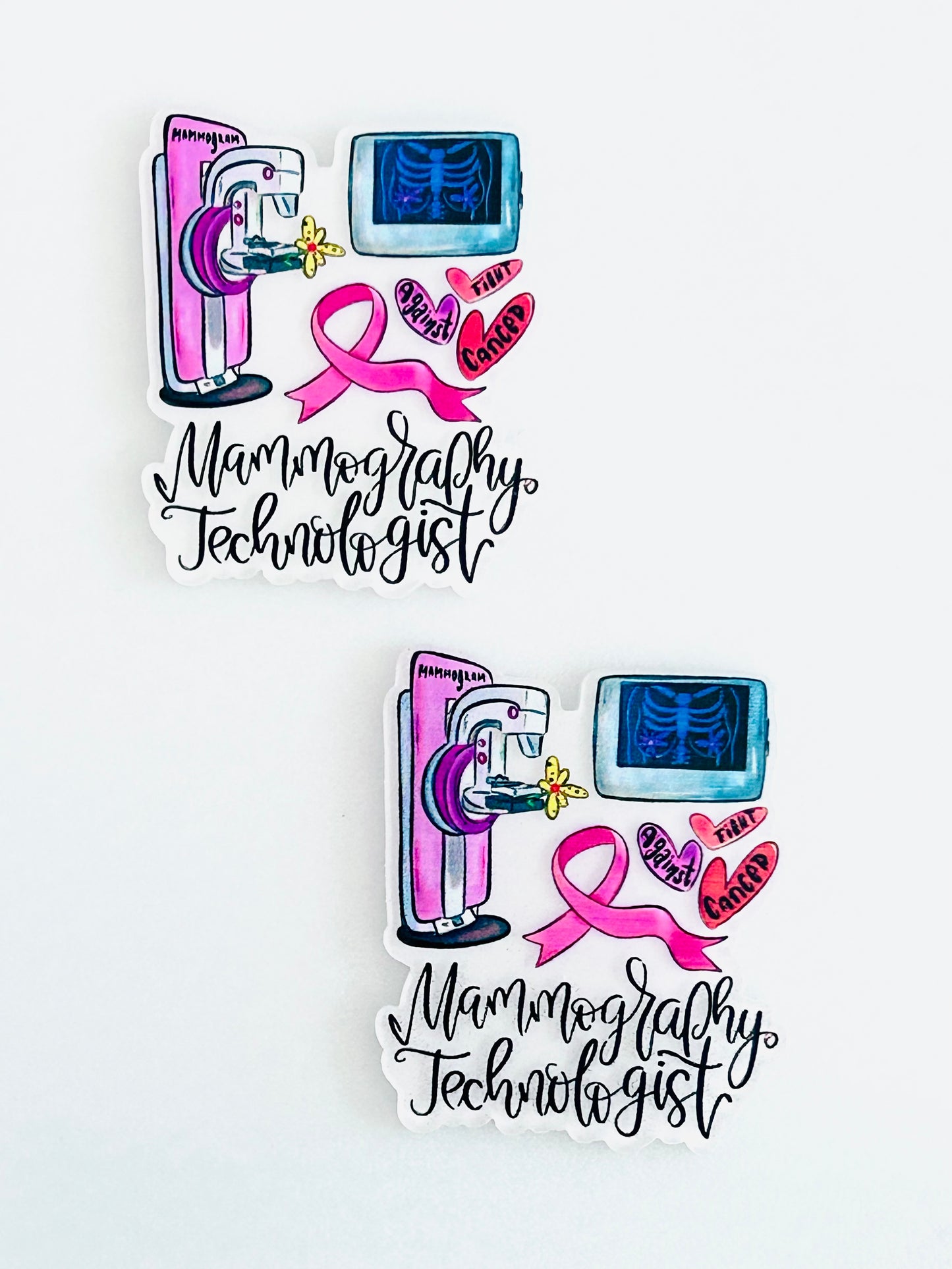Mammogram Tech Acrylic
