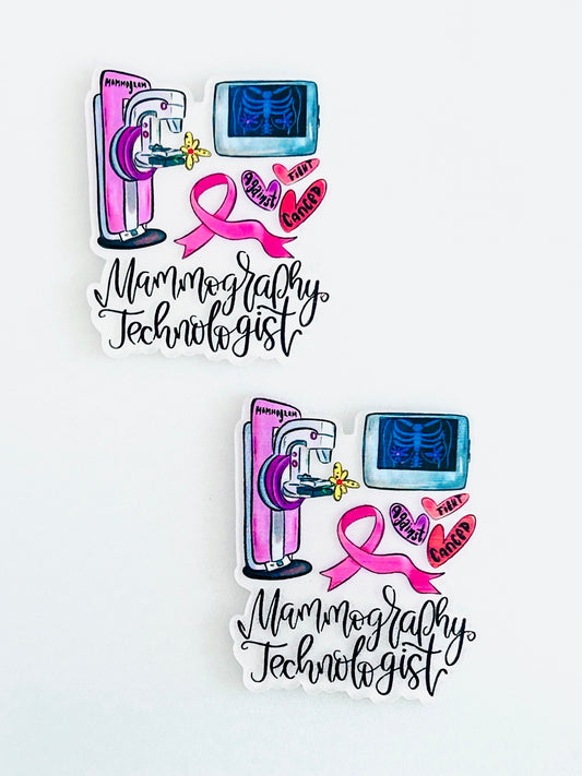 Mammogram Tech Acrylic