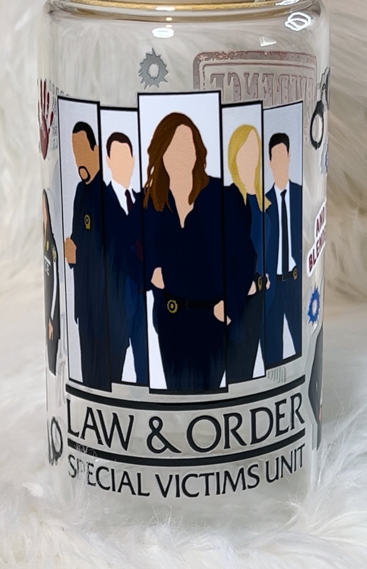 Law & Order Tumbler