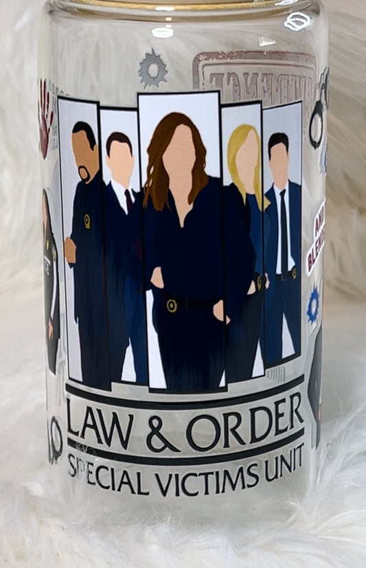 Law & Order Tumbler