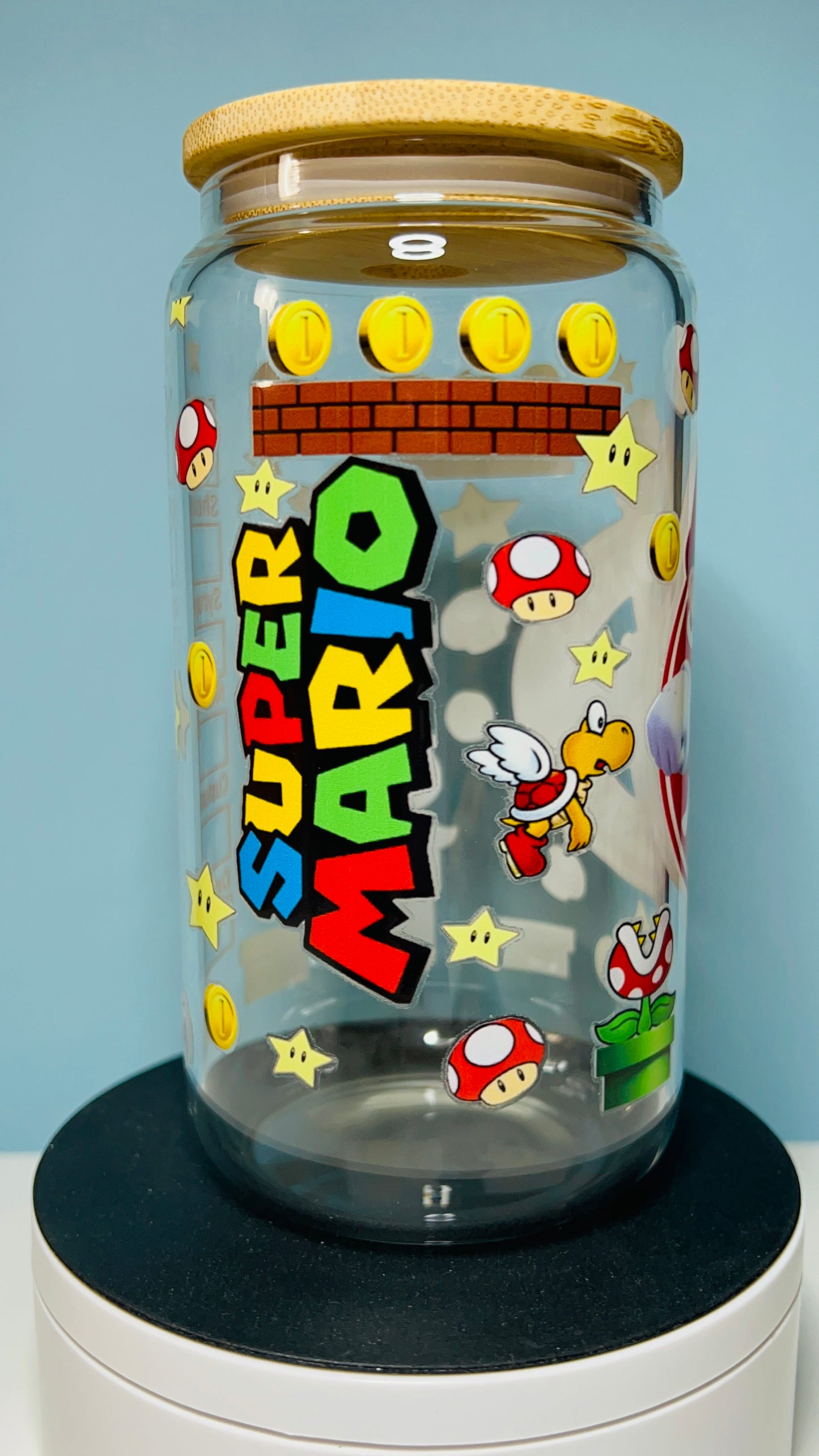 Mario Cafesito y Chisme Tumbler