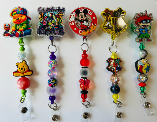 Popular Beaded Badge Reels