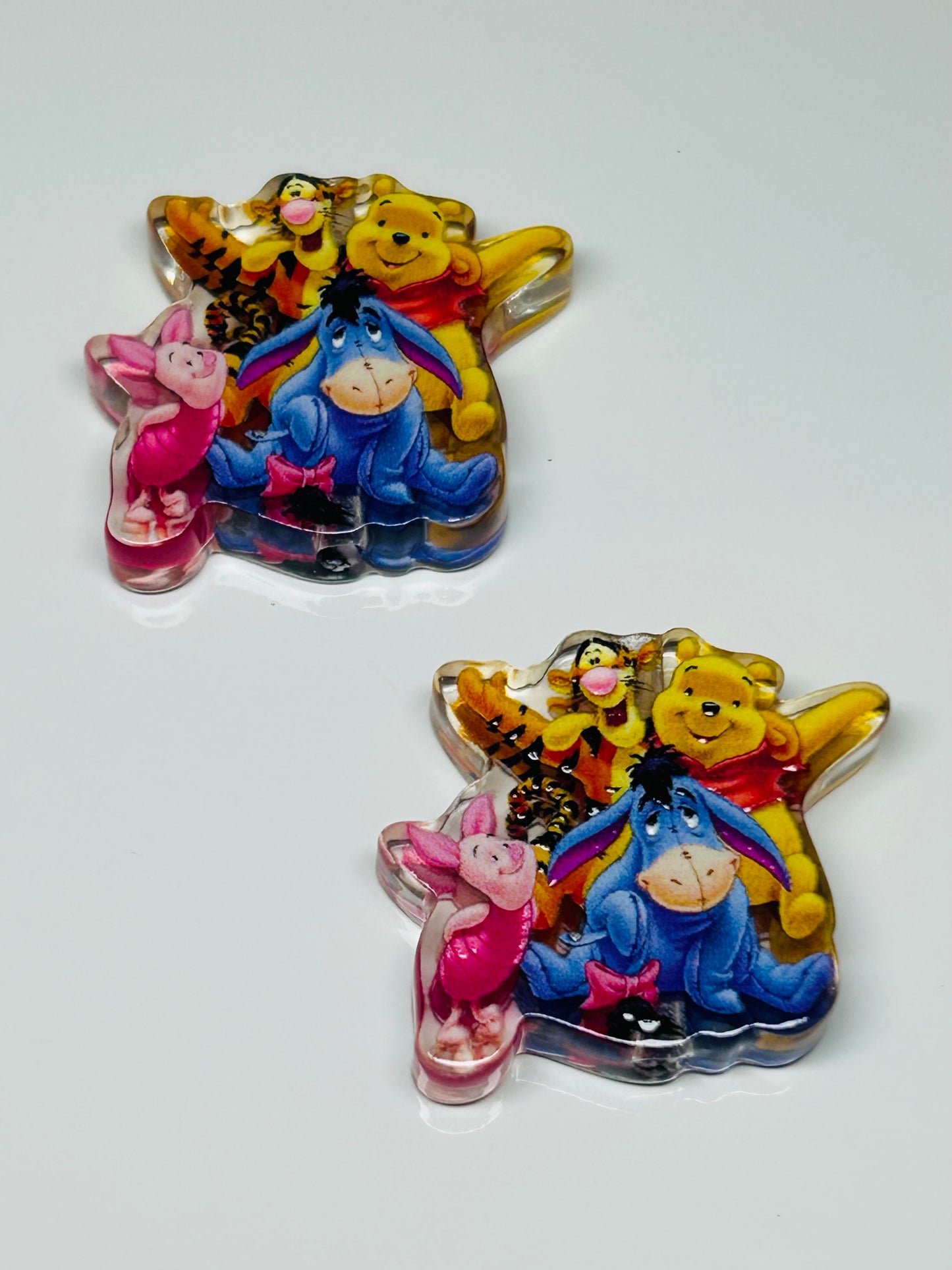 Pooh Gang Acrylic Focal/Bead (2ct)