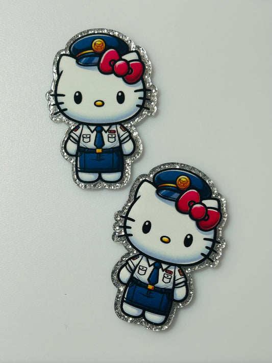 Police Kitty Acrylic