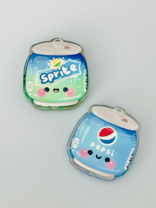 Sprite & Pepsi Acrylic Focal Set (2ct)