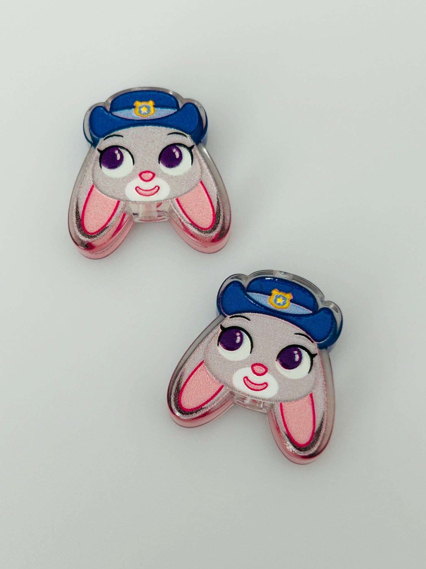Officer Hopps Acrylic Focal/Bead (2ct)