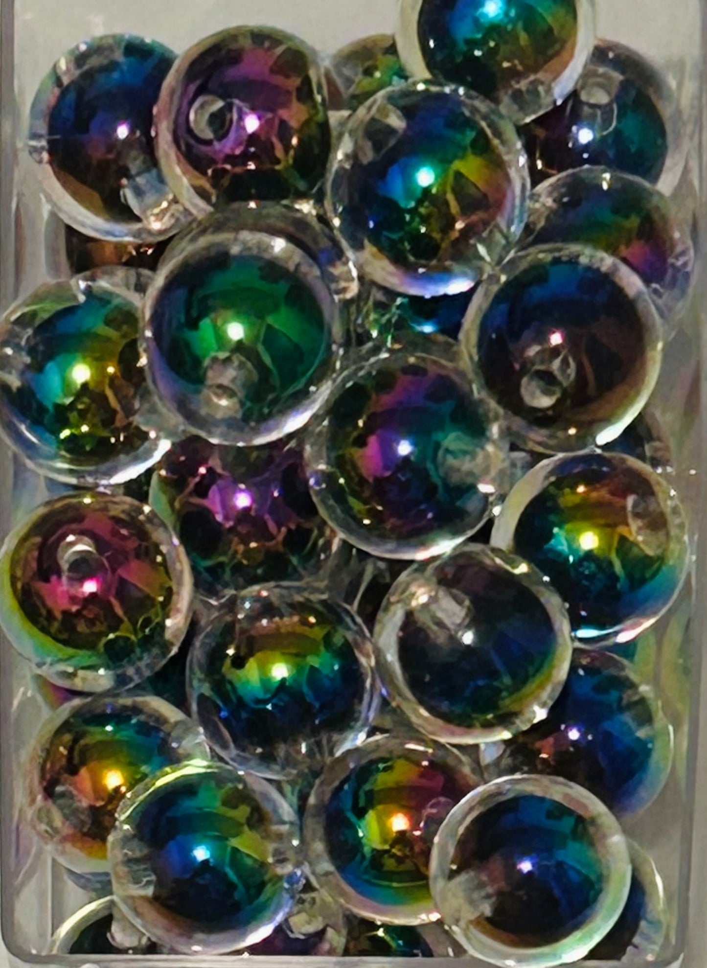 16mm Double Layer Acrylic Beads (20ct)