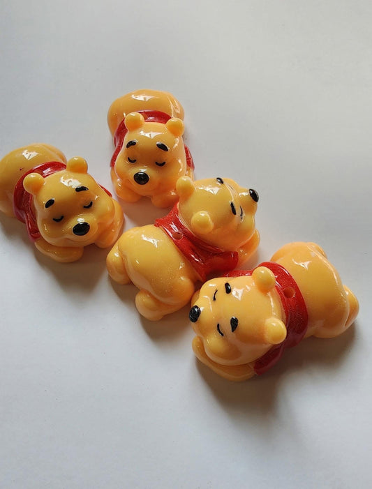 3D Acrylic Napping Pooh Focal