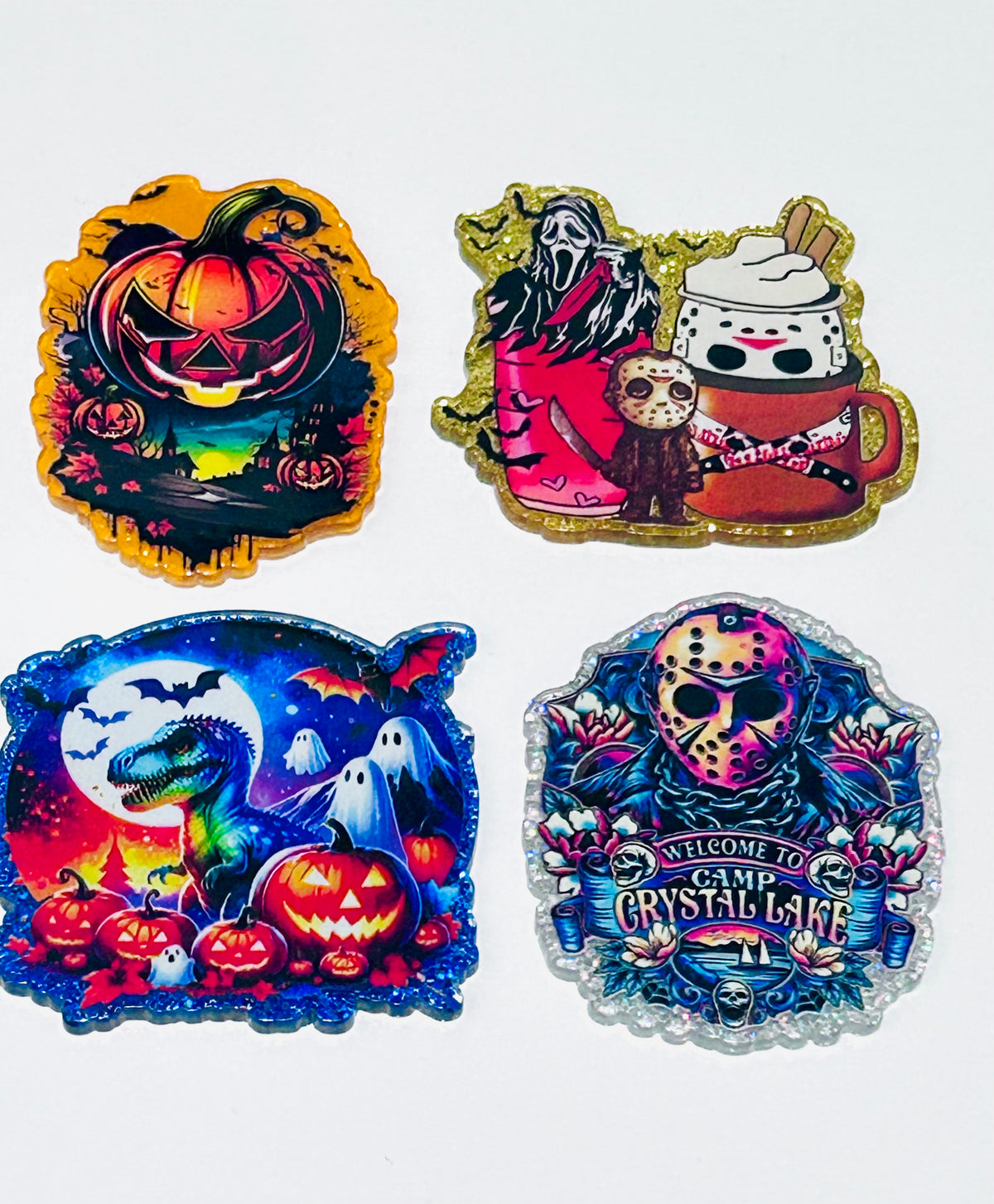 Halloween Horror Collection Acrylic Set (4ct)