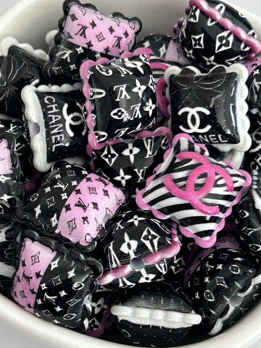 Bougie Pillow Acrylic Bead Mix (12ct)