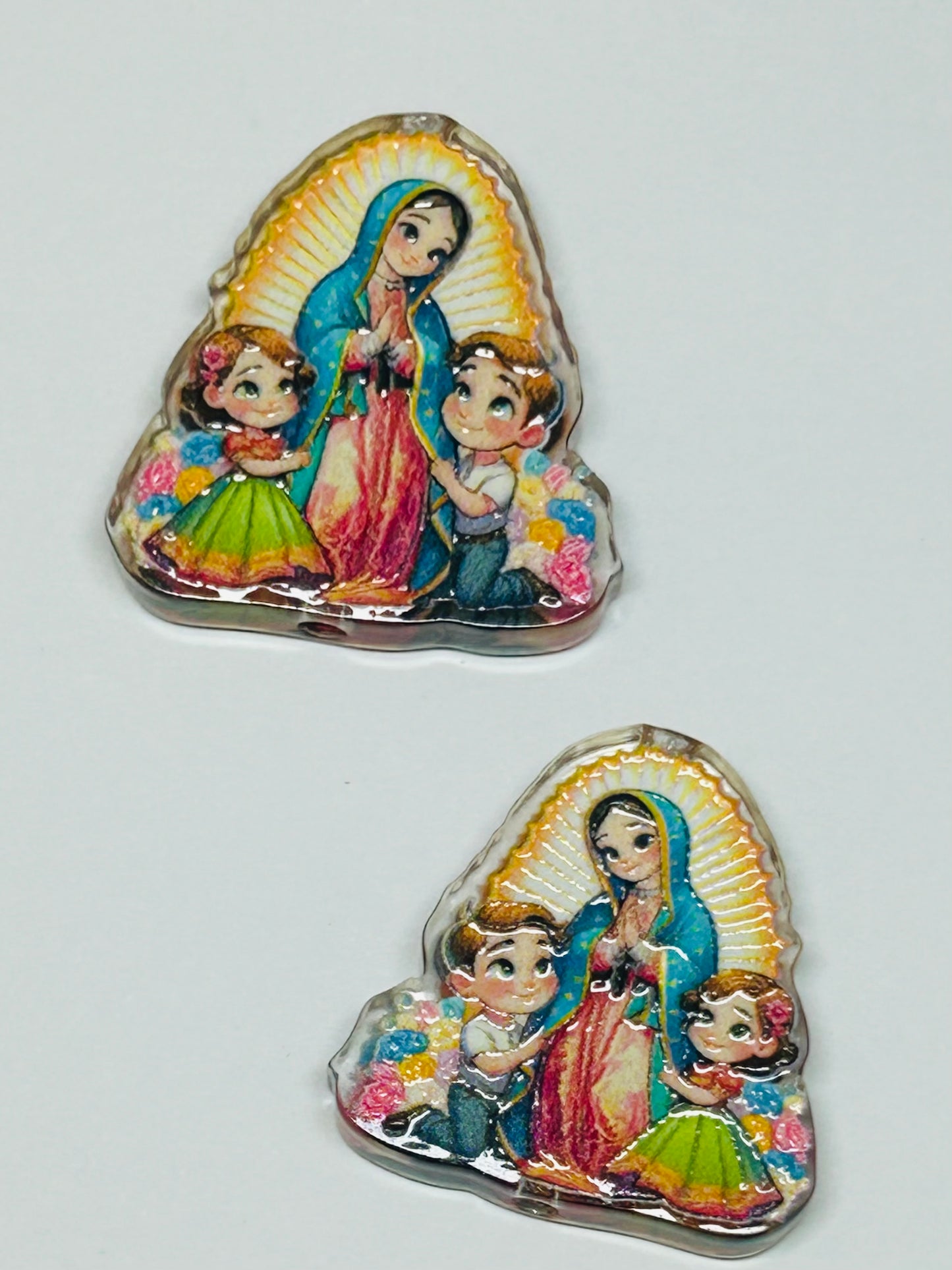 Mary Acrylic Focal/Bead (2ct)