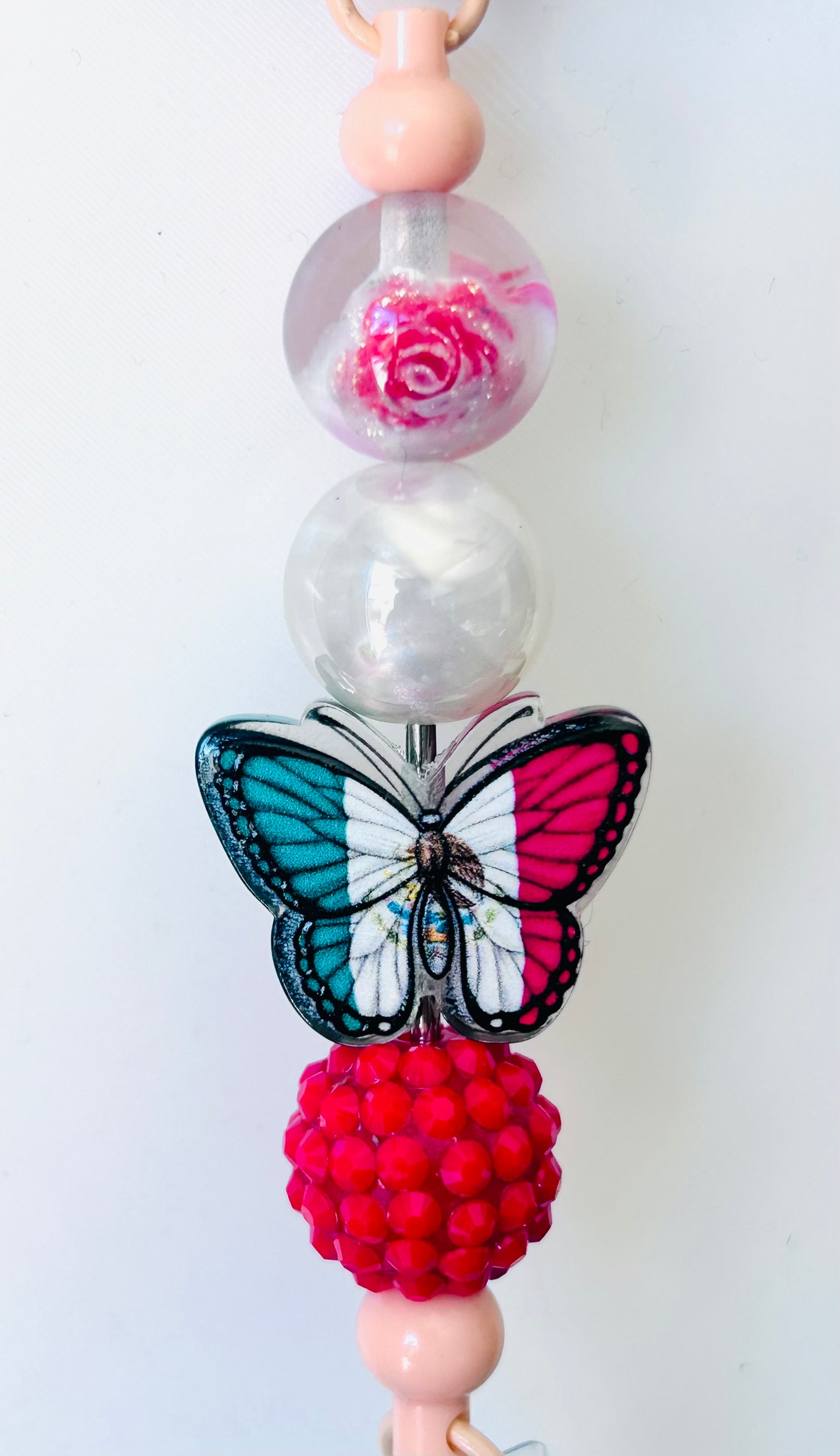 Mexico Beaded Badge Reel