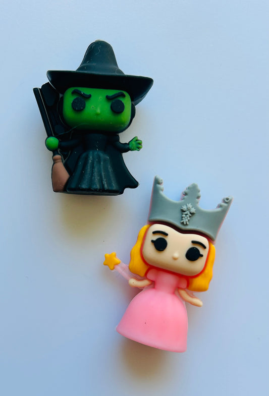3D Good & Bad Witches Focal Set (2ct)
