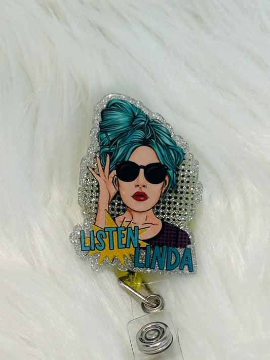 Listen Linda Badge Reel