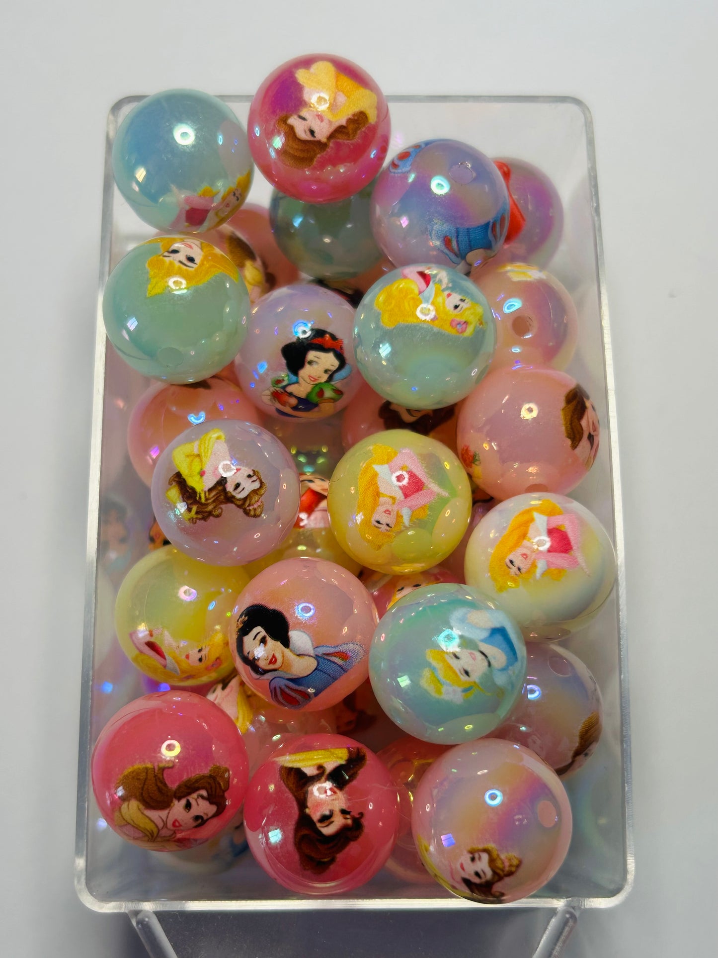 Princess Acrylic Mix Beads (15ct)