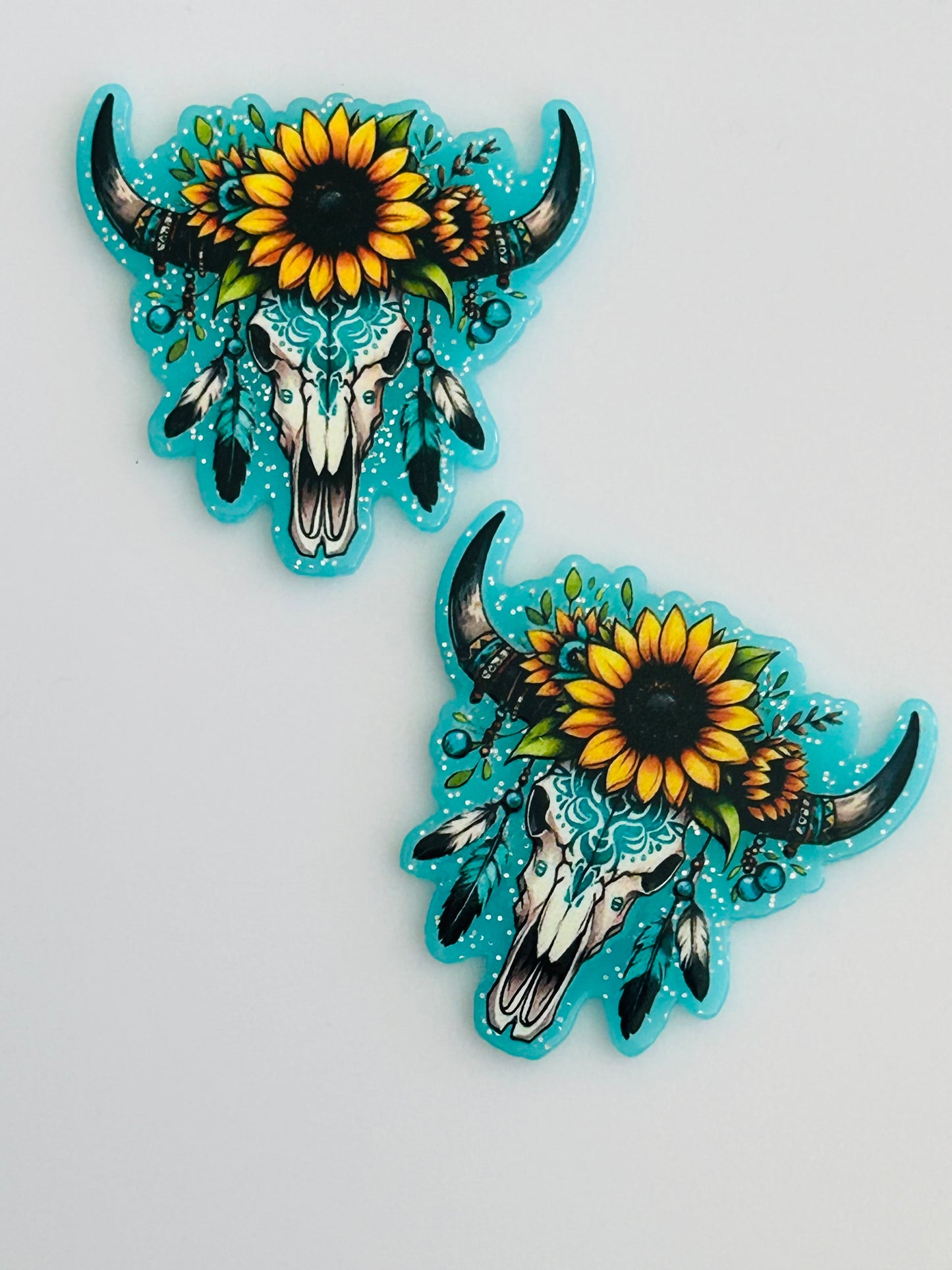 Sunflower Horns Acrylic