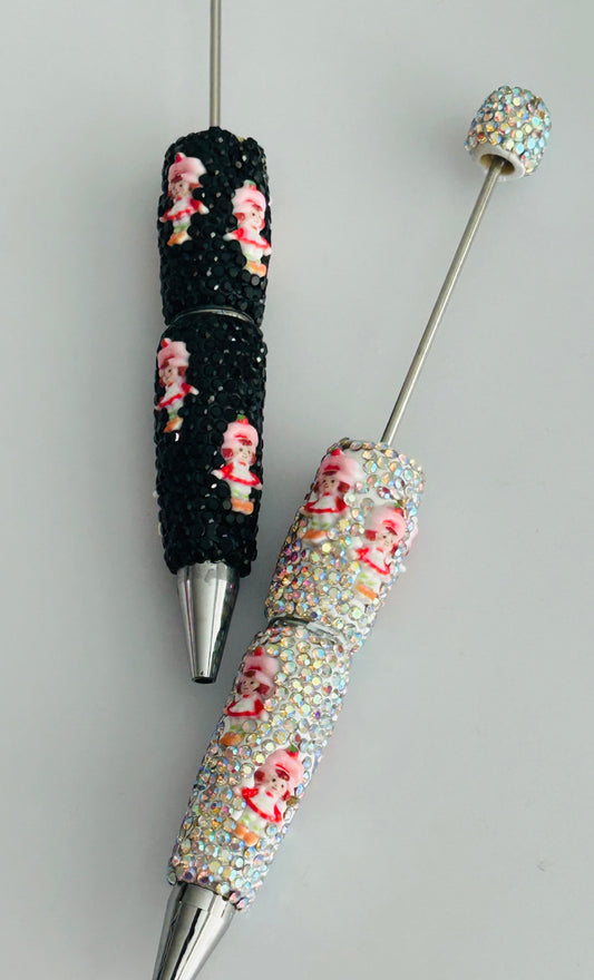 Strawberry Full Body Rhinestone Pen