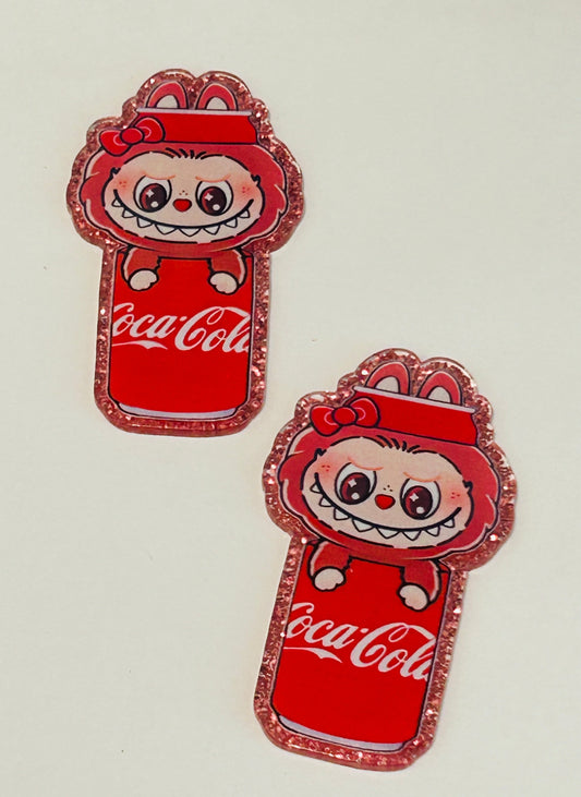 Coke Labubu Acrylic