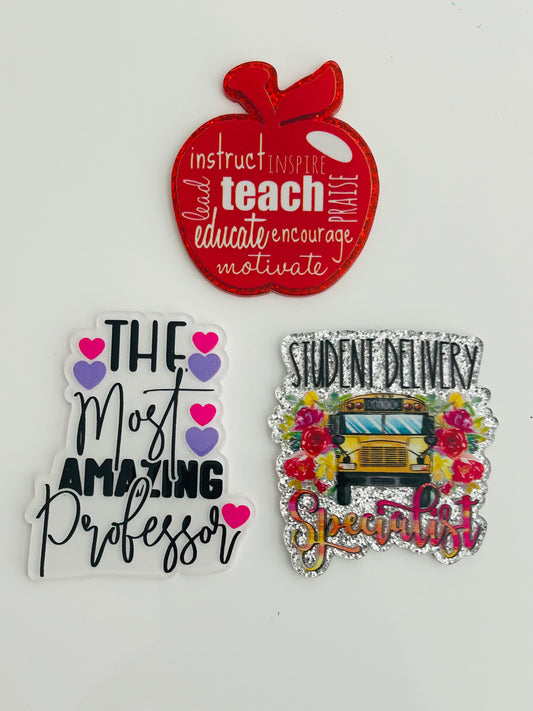 Teacher Acrylic Collection (3ct)