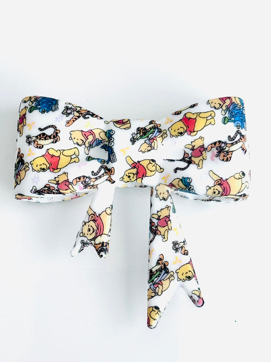 Large Pooh Silicone Bow Toppers