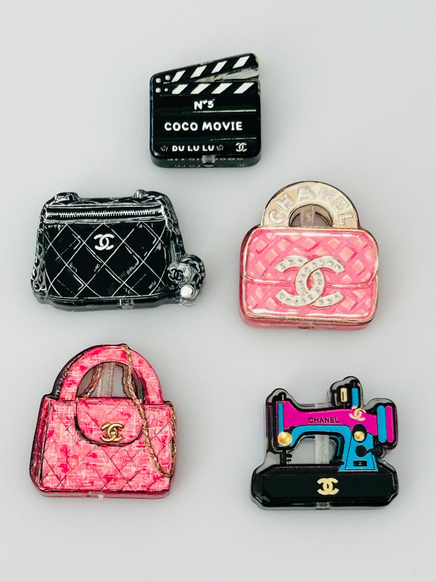 Bougie Label Acrylic Focal Set (5ct)