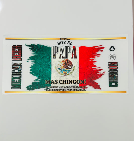 Soy El Papa Mas Chingon Cup Wrap