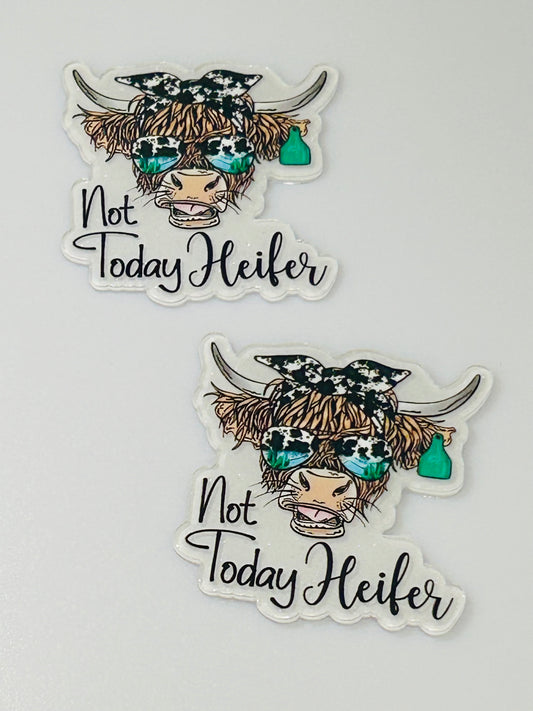 Not Today Heifer Acrylic