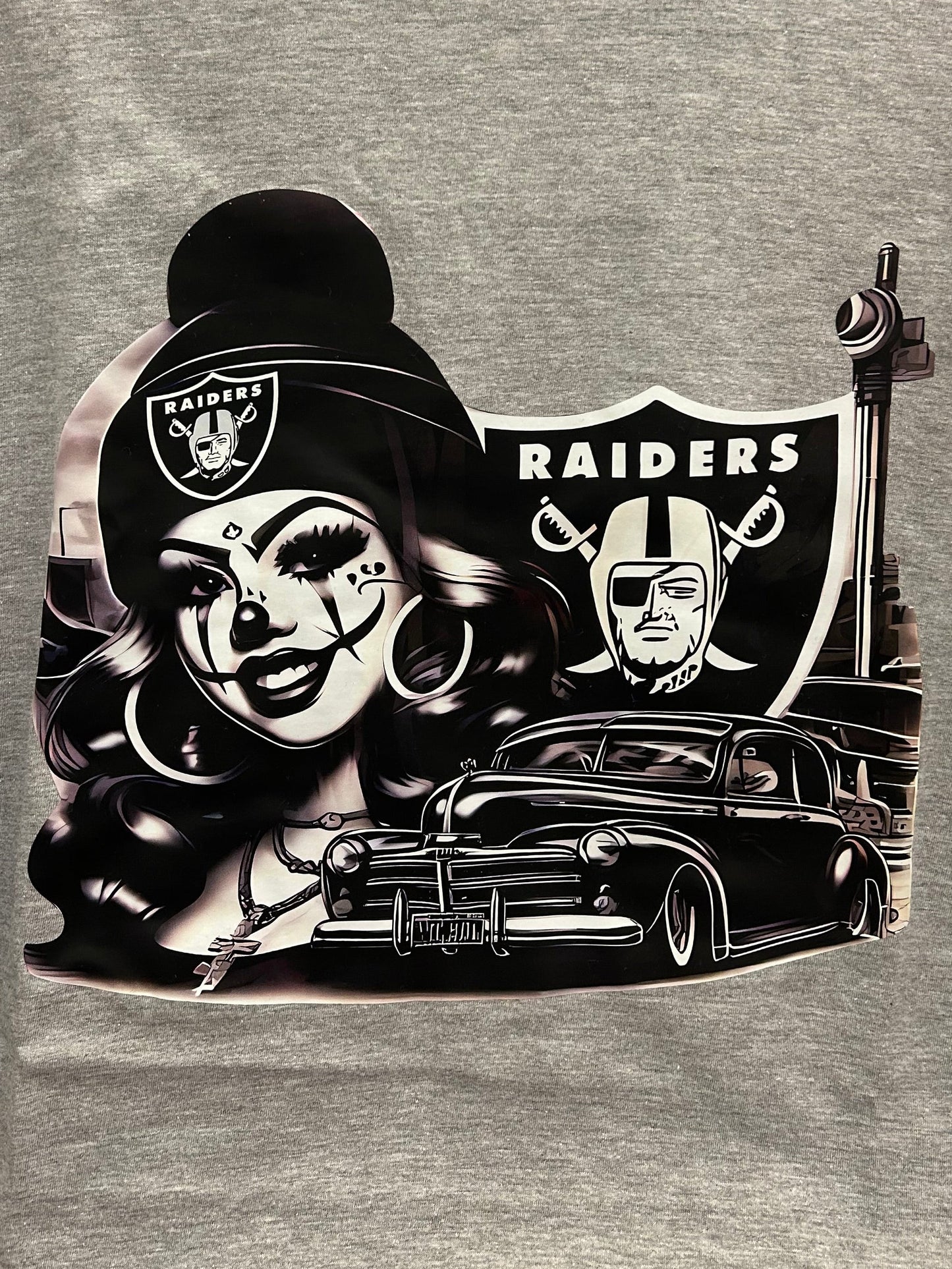 Football Lowrider Girl T-Shirt
