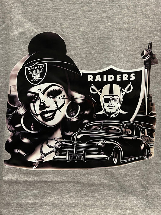Football Lowrider Girl T-Shirt
