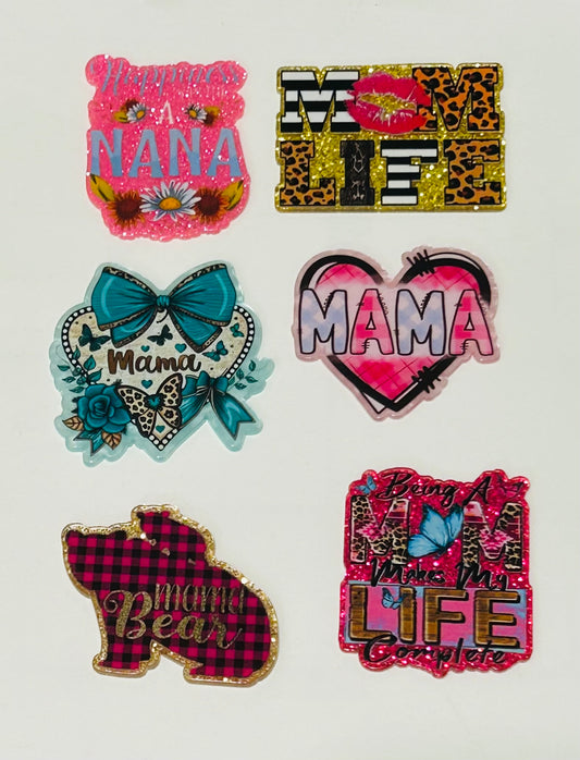Mama Acrylic Set (6ct)