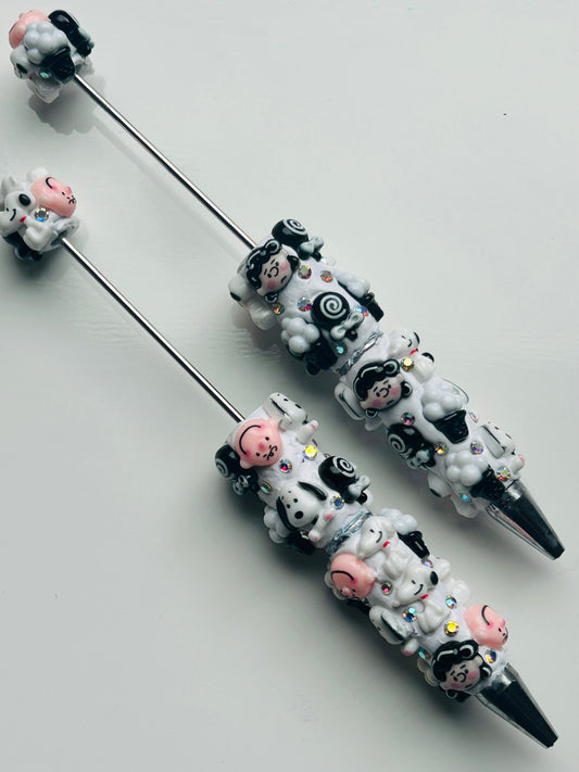 Snoopy Bling Beadable Pens