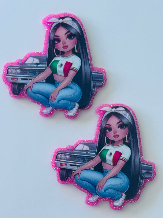Mexican Girl Acrylic