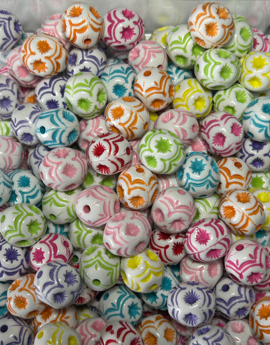 Colorful 12mm Bead Mix (40ct)