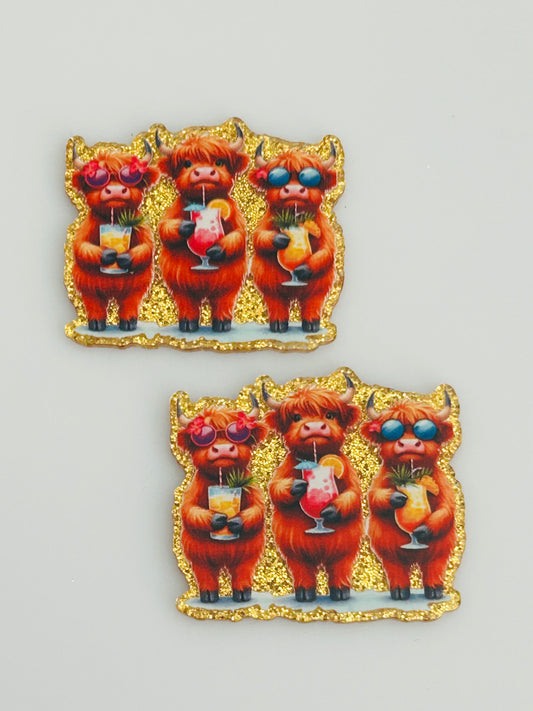 Moo Moo Trio Acrylic