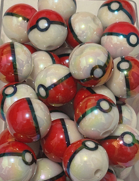 Pokémon Acrylic Beads 16mm (12ct)