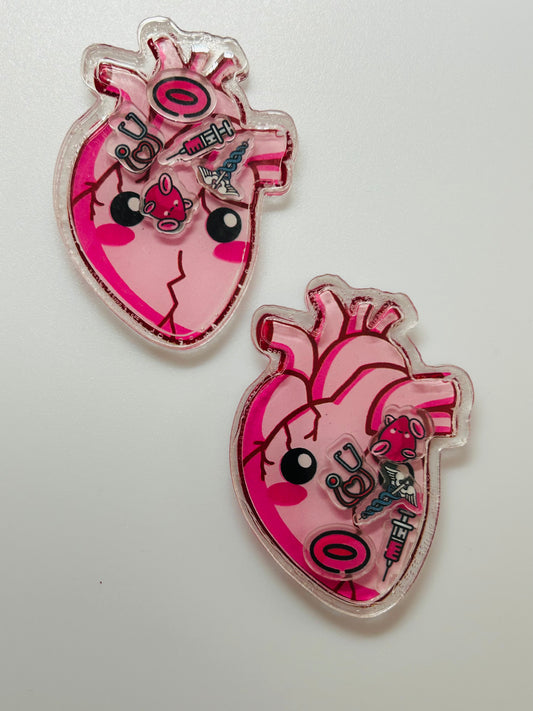 Heart Acrylic Shaker