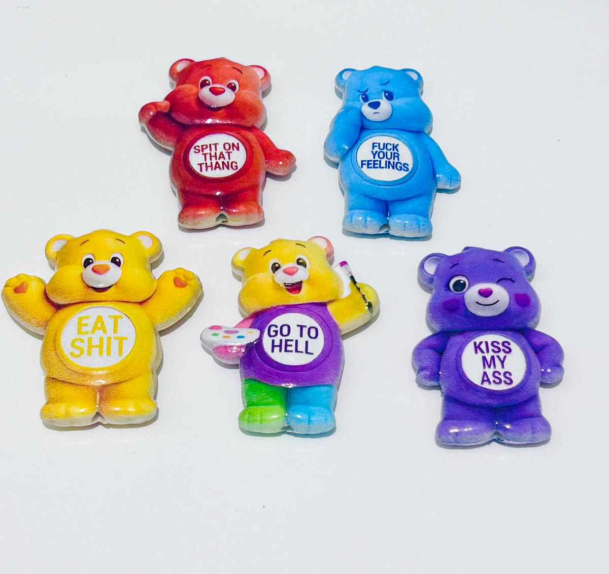 Naughty Care Bear Large Focal/Bead (5ct)