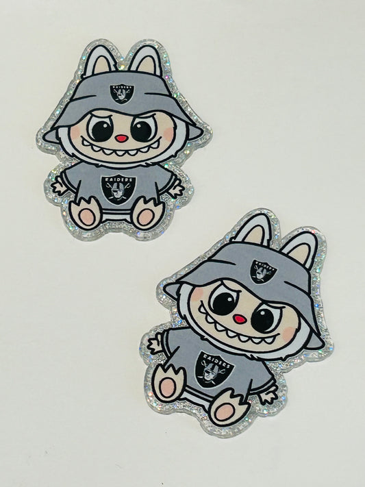 Raiders Labubu Acrylic