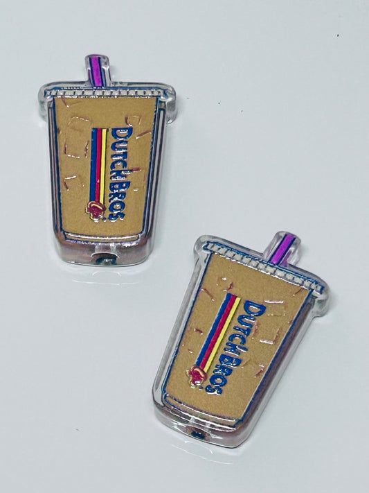 Dutch Bros Acrylic Focal/Bead (5ct)
